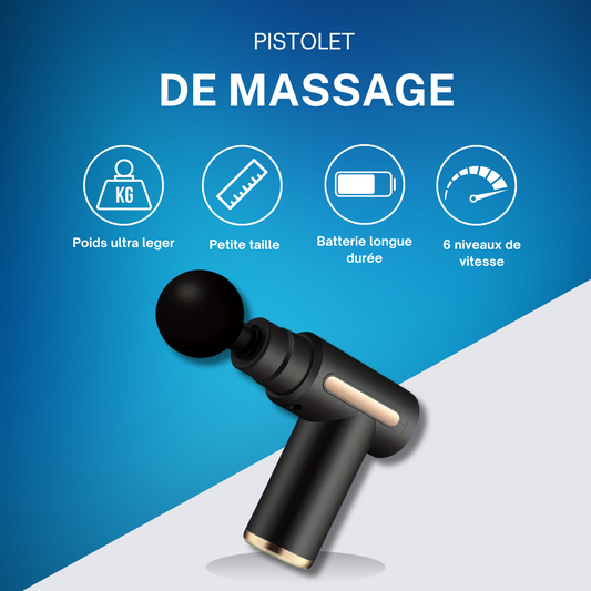 Pistolet de massage musculaire portable