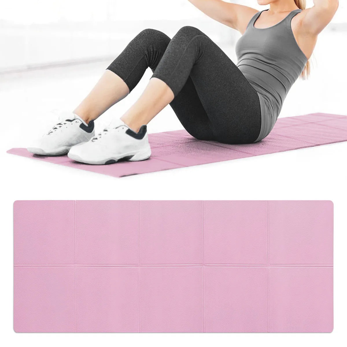 Tapis de yoga en caoutchouc naturel
