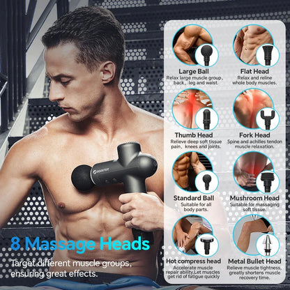 Booster pistolet de massage
